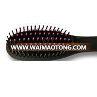 Digital ionic hair brush styler electric hair styling brush