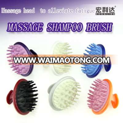 New Professional Plastic Scalp Massage Hair Shampoo Brush F030