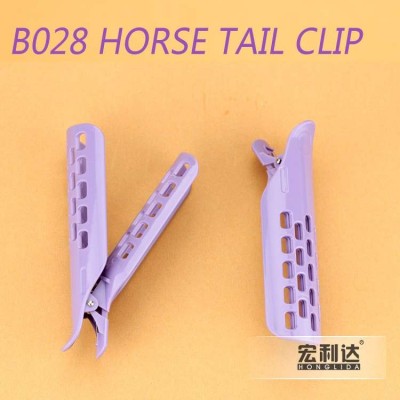 Wholesale plastic rocking horse tail hair fixing clip